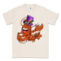 Natural mardi gras crawfish Classic Tee - CowGirlArtShop