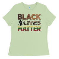 Matcha black lives matter juneteenth Ladies Tee - CowGirlArtShop