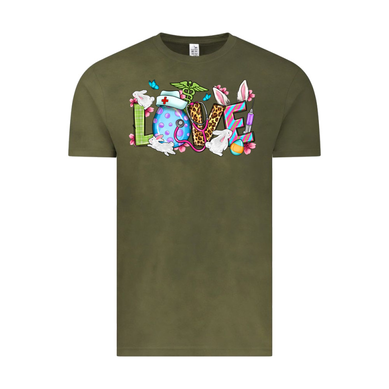 Love Nurse Easter Vintage Tee by OliviaCreatesArt | Teevron