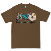 Cacao peace love pomeranian Premium Tee - RanaPortraitStore