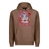 Chestnut i want hippopotamus for valentines day Premium Hoodie - CowhideDigitalArt