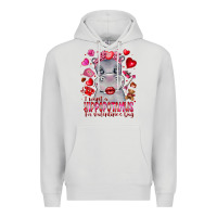 Dove Grey i want hippopotamus for valentines day Premium Hoodie - CowhideDigitalArt