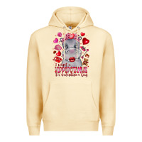 Pina Colada i want hippopotamus for valentines day Premium Hoodie - CowhideDigitalArt