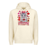 Sandshell i want hippopotamus for valentines day Premium Hoodie - CowhideDigitalArt