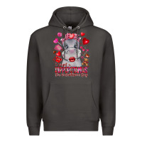 Smoke i want hippopotamus for valentines day Premium Hoodie - CowhideDigitalArt
