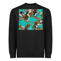 Black cheetah cowhide tumbler Heavyweight Sweatshirt - BarkalooDesign