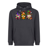 Smoke hallothanksmas gnome Heavyweight Hoodie - AdoDesignShop