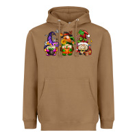 Hallothanksmas Gnome Heavyweight Hoodie | Teevron
