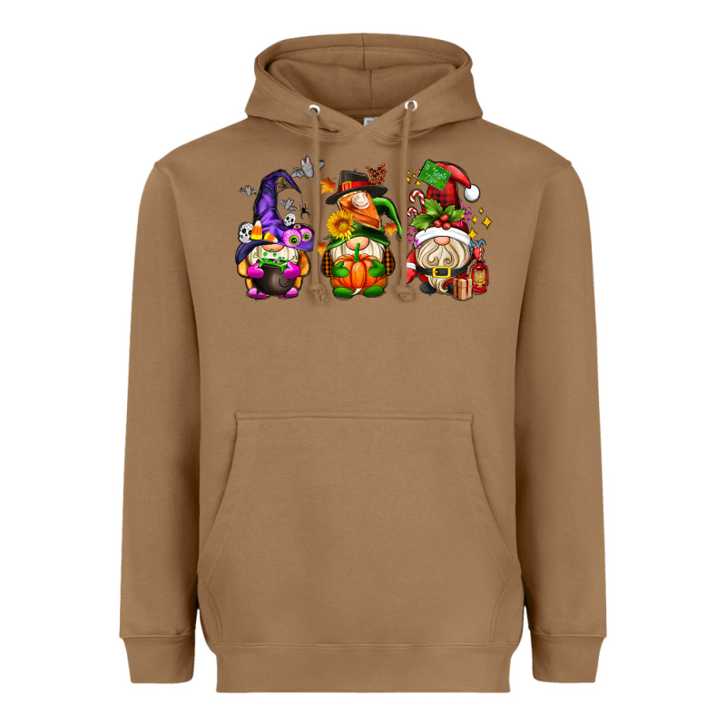 Hallothanksmas Gnome Heavyweight Hoodie by AdoDesignShop | Teevron