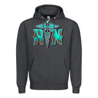 Smoke registered medical symbol nurse Zipper Hoodie - BarkalooDesign