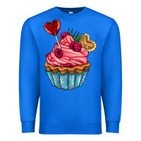True Royal valentines day cupcake Premium Sweatshirt - AdoDesignShop