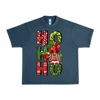 Midnight Navy ho ho ho gnomes fa Urban Heavy Tee - FaDigitalArtStudio