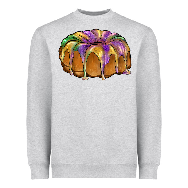 King Cake Heavyweight Sweatshirt by BarkalooDesign | Teevron