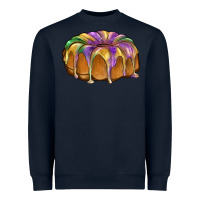 Navy king cake Heavyweight Sweatshirt - BarkalooDesign