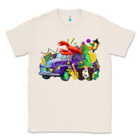 Natural mardi gras gnome on the truck Classic Tee - CowGirlArtShop