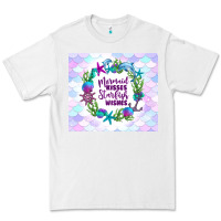 White mermaid kisses starfish wishes Premium Tee - TumblerDesignByShophia