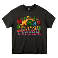 Asphalt Nacho average Teacher Heavy Core Tee - NancyCooperArtShop