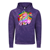 Cloud Purple Pride unicorn Vintage Hoodie - FaDigitalArtStudio