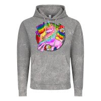 Cloud Rock Pride unicorn Vintage Hoodie - FaDigitalArtStudio