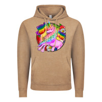 Vintage Coffee Pride unicorn Vintage Hoodie - FaDigitalArtStudio