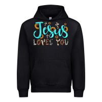 Black jesus loves you Urban Hoodie - JahusDesignShop