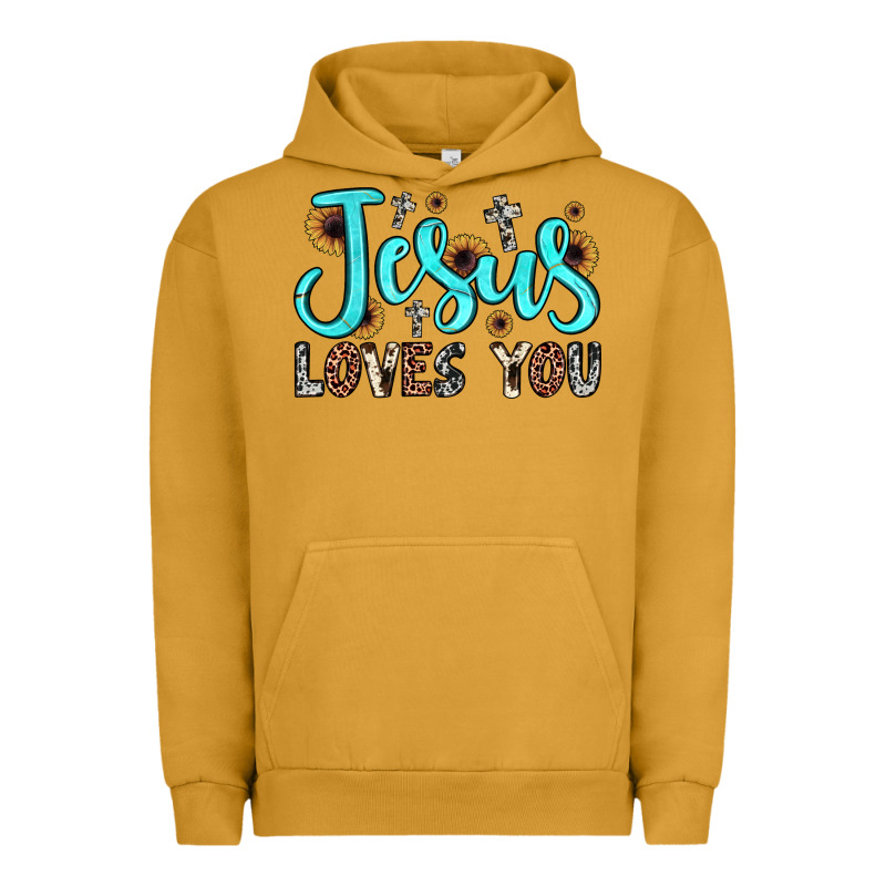 Jesus Loves You Urban Hoodie by JahusDesignShop | Teevron