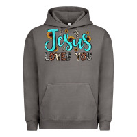 Pigment Tornado jesus loves you Urban Hoodie - JahusDesignShop