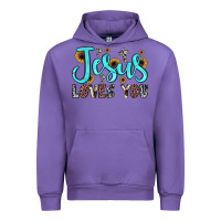 Tulip jesus loves you Urban Hoodie - JahusDesignShop