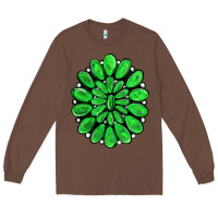 Chestnut green gemstone Long Sleeve Tee - RanaPortraitStore