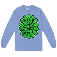 Colony Blue green gemstone Long Sleeve Tee - RanaPortraitStore