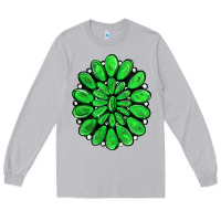 Moon Dust green gemstone Long Sleeve Tee - RanaPortraitStore