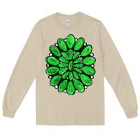 Mushroom green gemstone Long Sleeve Tee - RanaPortraitStore