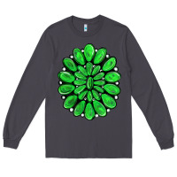 Smoke green gemstone Long Sleeve Tee - RanaPortraitStore