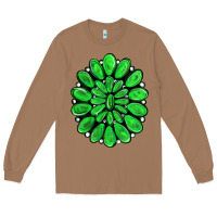 Toasted Coconut green gemstone Long Sleeve Tee - RanaPortraitStore