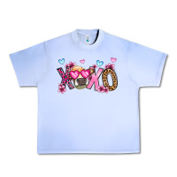 Xoxo Cow Valentine's Day Urban Heavy Tee | Teevron