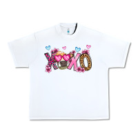 White xoxo cow valentine's day Urban Heavy Tee - OliviaCreatesArt