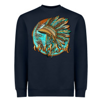 Navy wild soul Heavyweight Sweatshirt - BarkalooDesign