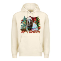 Tofu merry Christmas goat Premium Hoodie - CowhideDigitalArt