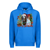 True Royal merry Christmas goat Premium Hoodie - CowhideDigitalArt