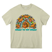 Mossy Gobble Til You Wobble with Rainbow Heavy Core Tee - texasbilliewilder