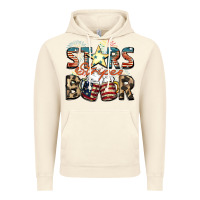 Vintage Artic Stars stripes beer Vintage Hoodie - FaDigitalArtStudio
