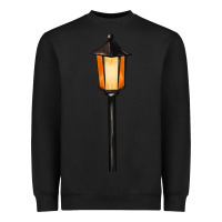 Black street lamp Heavyweight Sweatshirt - BarkalooDesign