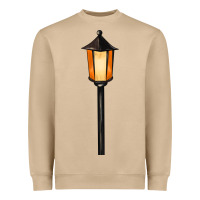 Mushroom street lamp Heavyweight Sweatshirt - BarkalooDesign