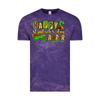 Cloud Purple St. Patrick's Happy St. Patrick's Day camper Vintage Tee - OliviaCreatesArt