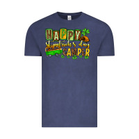 Vintage Denim St. Patrick's Happy St. Patrick's Day camper Vintage Tee - OliviaCreatesArt