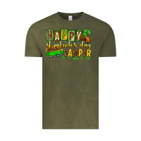 Vintage Olive St. Patrick's Happy St. Patrick's Day camper Vintage Tee - OliviaCreatesArt