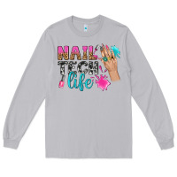 Moon Dust nail tech life bbs Long Sleeve Tee - BundleAndBundleShop