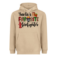 Mushroom santa's favorite firefighter Heavyweight Hoodie - AdoDesignShop