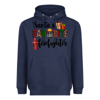 Navy santa's favorite firefighter Heavyweight Hoodie - AdoDesignShop