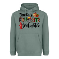 Sage santa's favorite firefighter Heavyweight Hoodie - AdoDesignShop